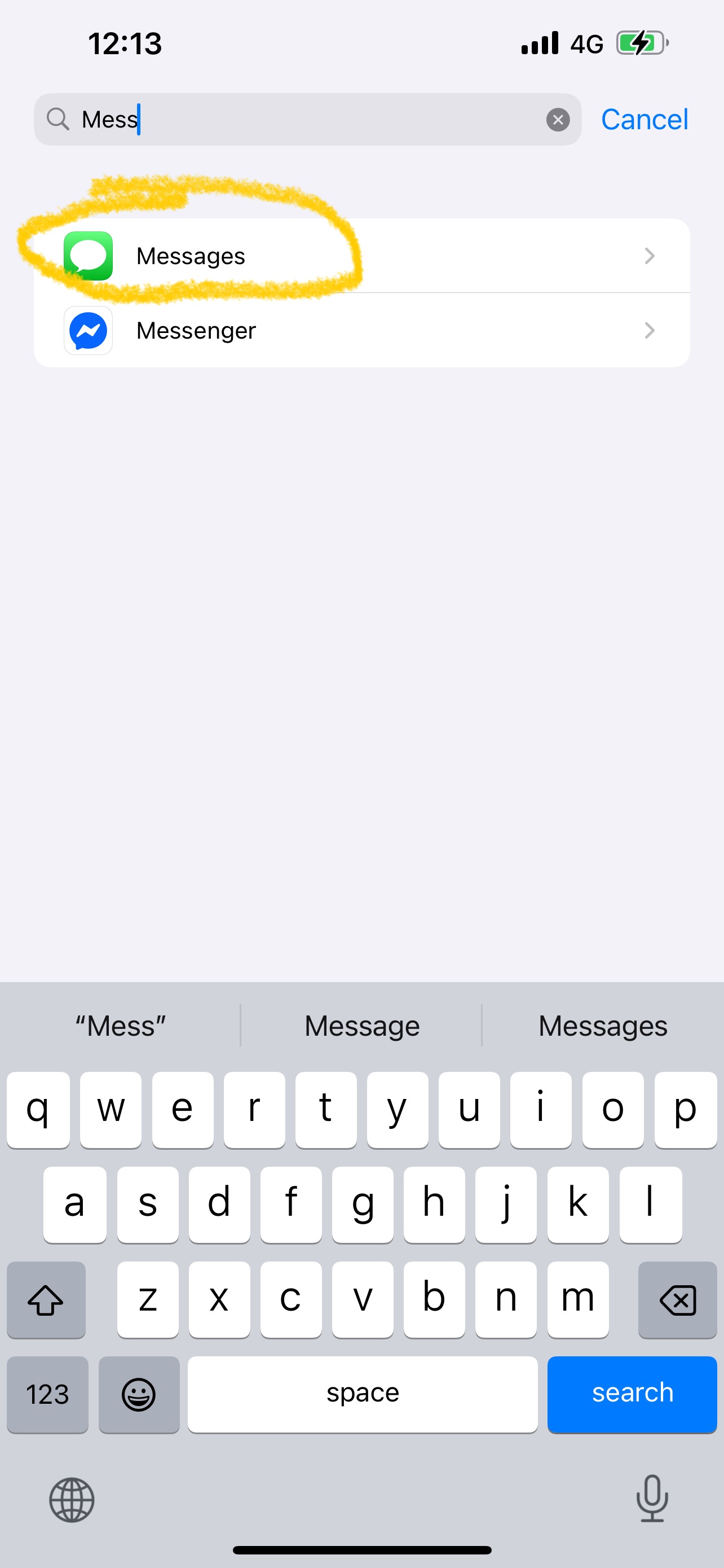 步驟 3：找到 Messages